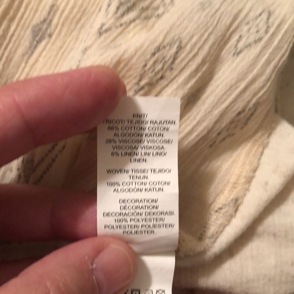 Lucky Brand M Embroidered VNeck Sleeveless Knit Top with Tassel Details - Picture 9 of 11